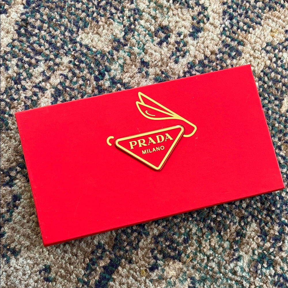 Prada Red Envelopes with Box